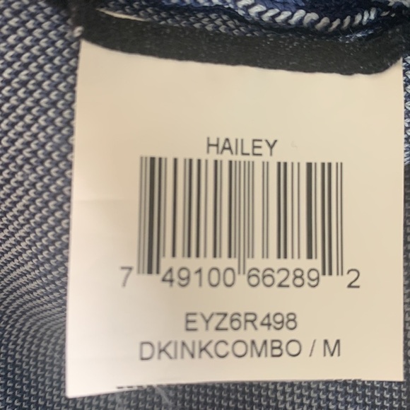 BCBG Maxazria Blue/White Ribbed Knit Hailey Shibori Dress Size M - Picture 11 of 15